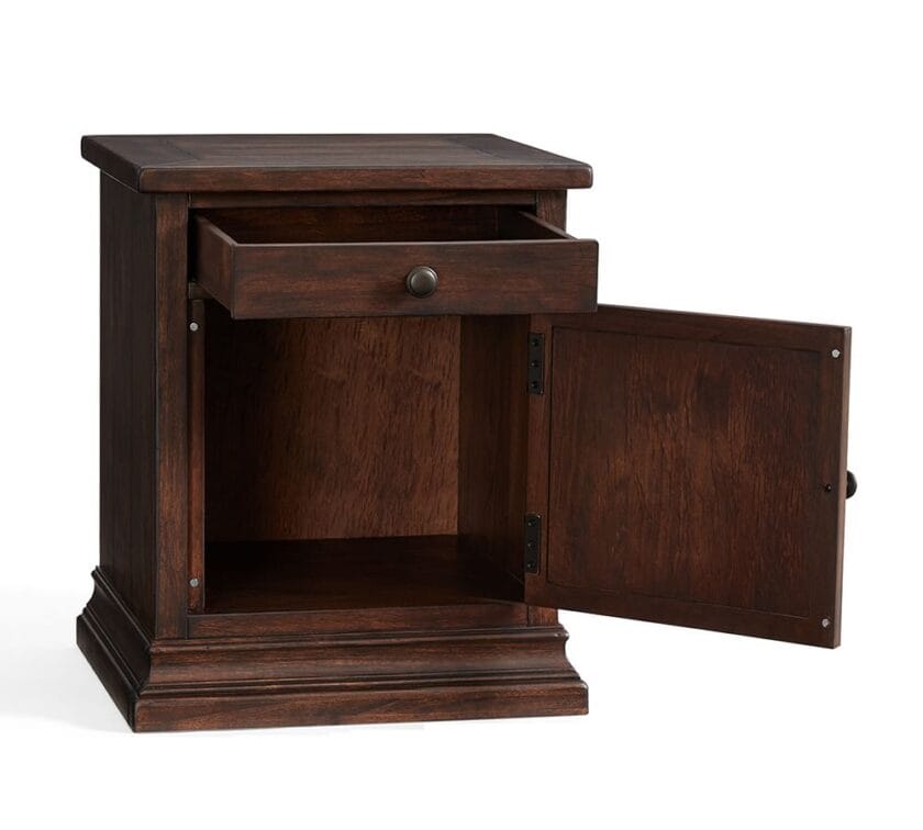 Kalpavriksh Solid Mango Wood Bedside Table - Image 3