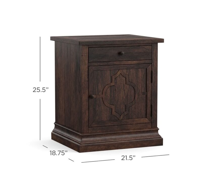 Kalpavriksh Solid Mango Wood Bedside Table - Image 4