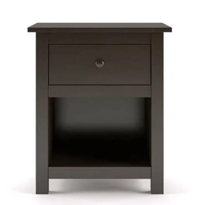 Kalpavriksh Solid Acacia wood Bedside table with Drawer