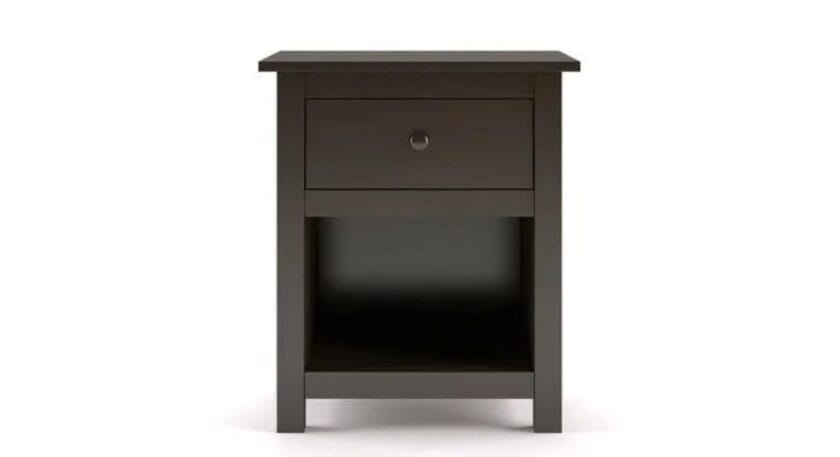 Kalpavriksh Solid Acacia wood Bedside table with Drawer