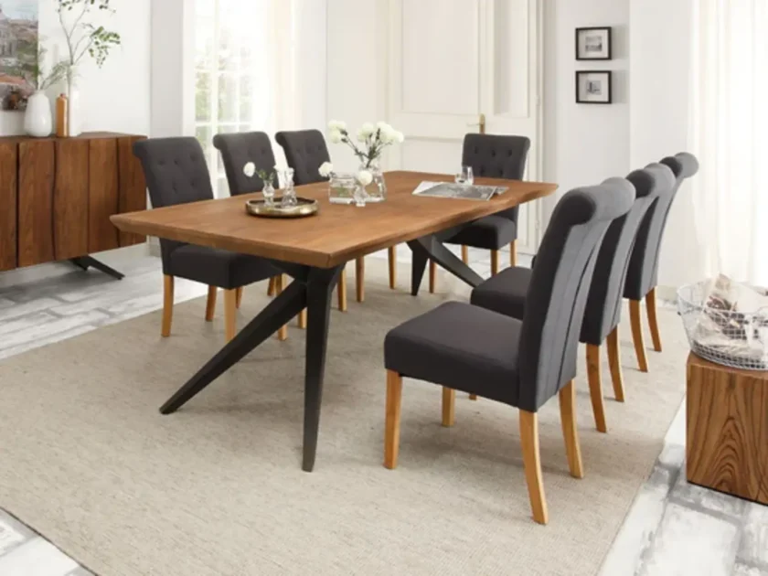 Kalpavriksh Solid Acacia Wood 8 Seater Conference Table