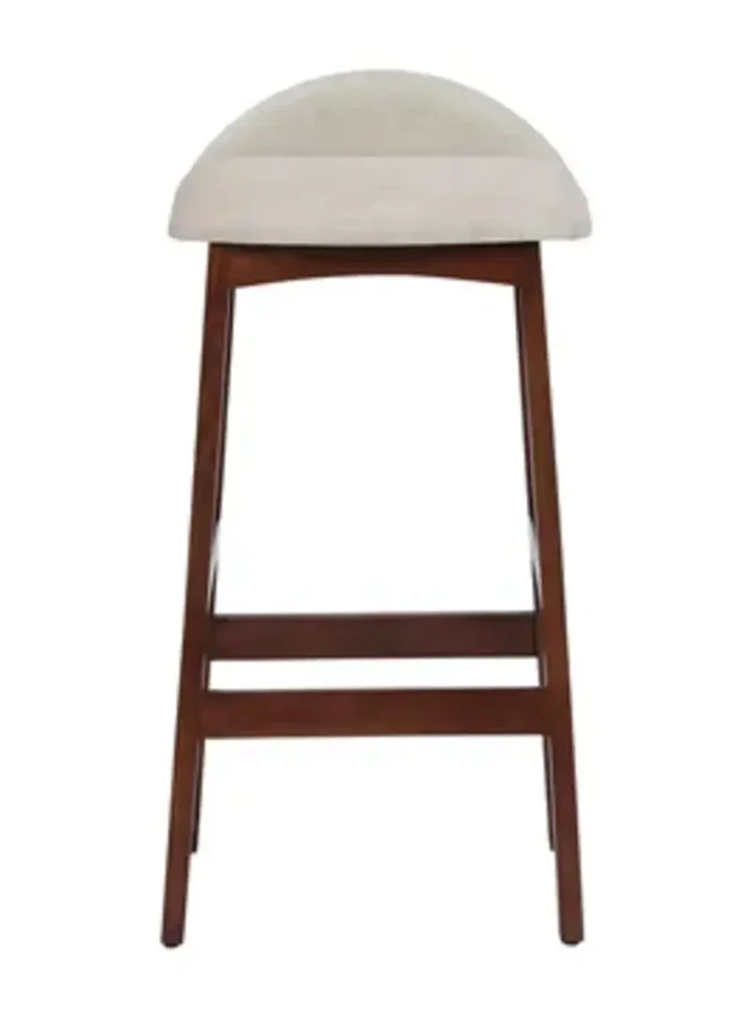 Kalpavriksh Solid Mango Wood Bar Chair