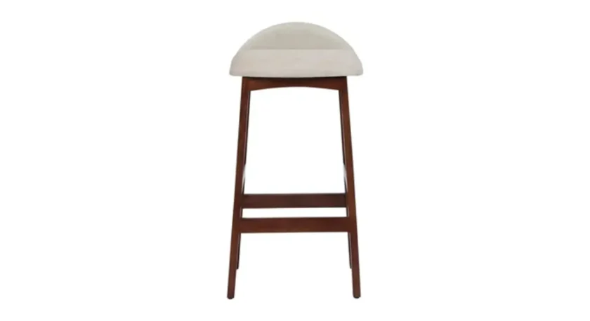 Kalpavriksh Solid Mango Wood Bar Chair