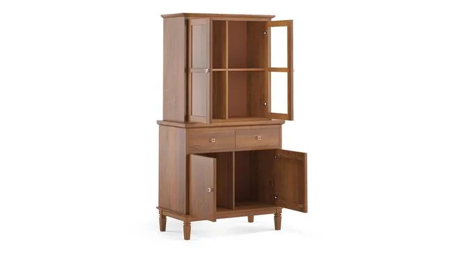 Kalpavriksh Solid Mango Wood  Four Door Crockery Cabinet And Cupboard - Image 3