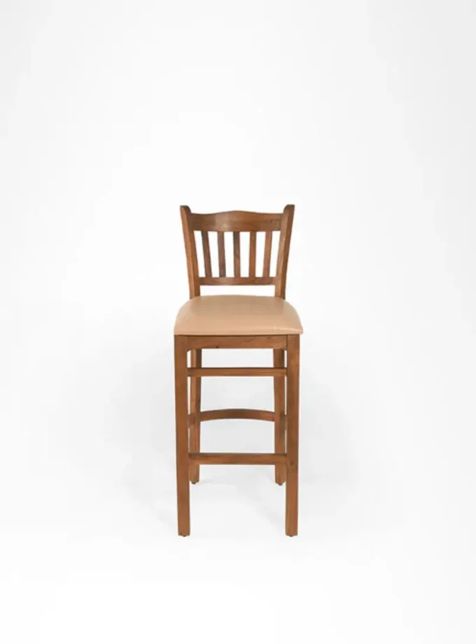 Kalpavriksh Solid Acacia Wood Bar Chair
