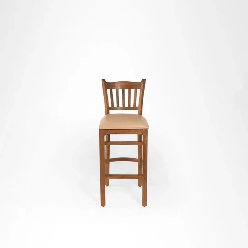Kalpavriksh Solid Acacia Wood Bar Chair