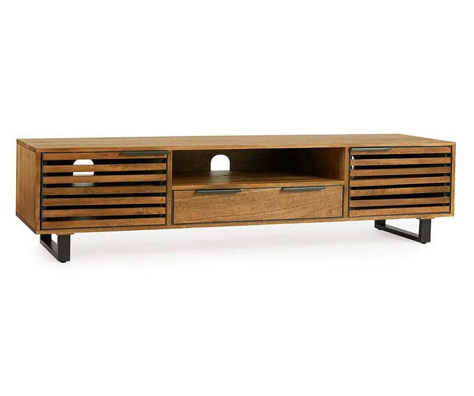 Kalpavriksh Solid Mango Wood Tv Unit