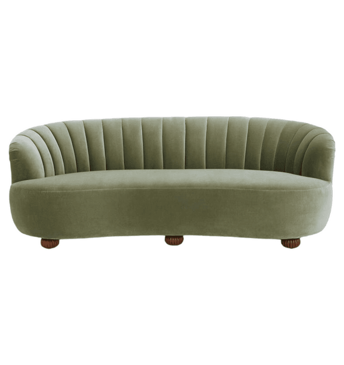 Kalpavriksh Solid Wood Three Seater Sofa