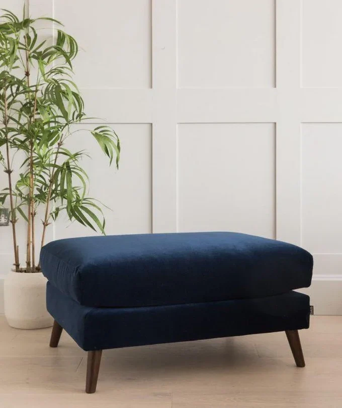 Kalpavriksh Solid Acacia Wood Footstool