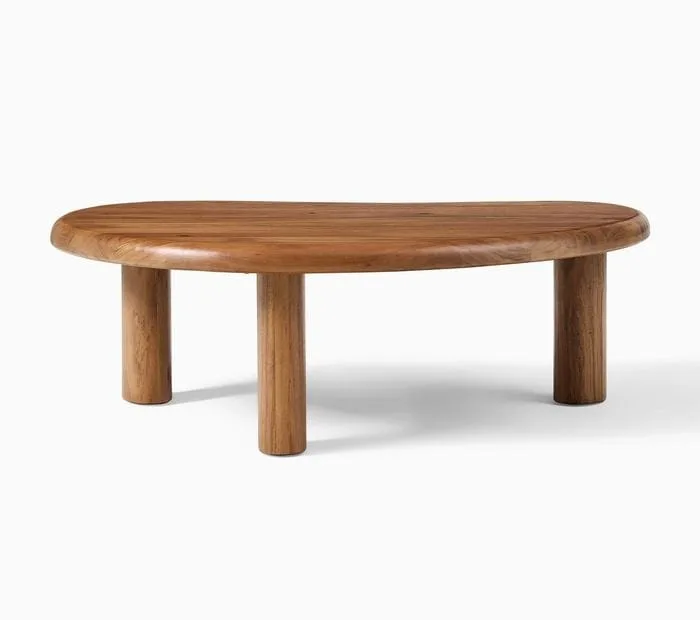 Kalpavriksh Solid Acacia Wood Coffee Table - Image 4