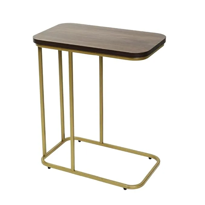Kalpavriksh Iron Frame And Engineered Wood End/Side Table - Image 3