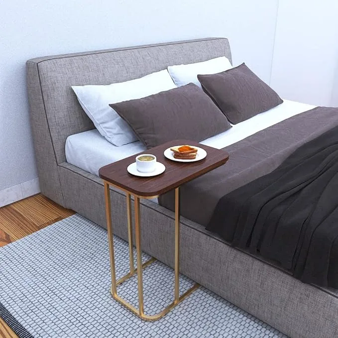 Kalpavriksh Iron Frame And Engineered Wood End/Side Table - Image 2