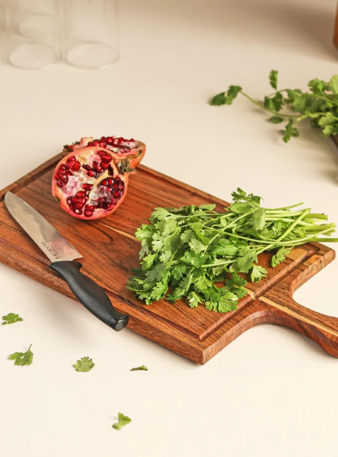 Kalpavriksh Solid Acacia Wood Chopping Board