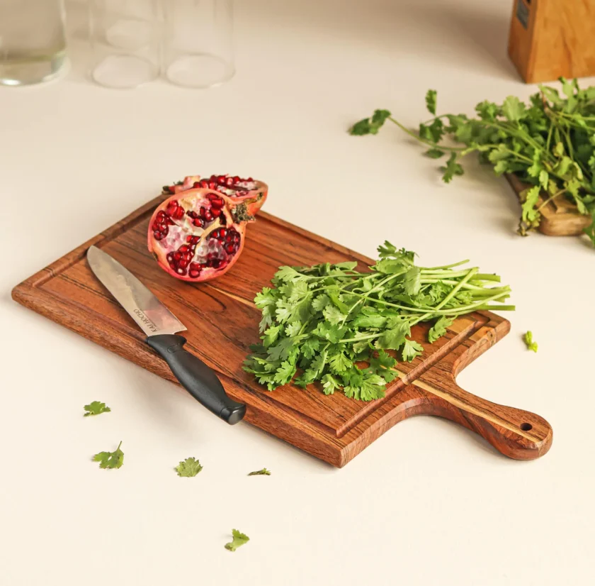 Kalpavriksh Solid Acacia Wood Chopping Board