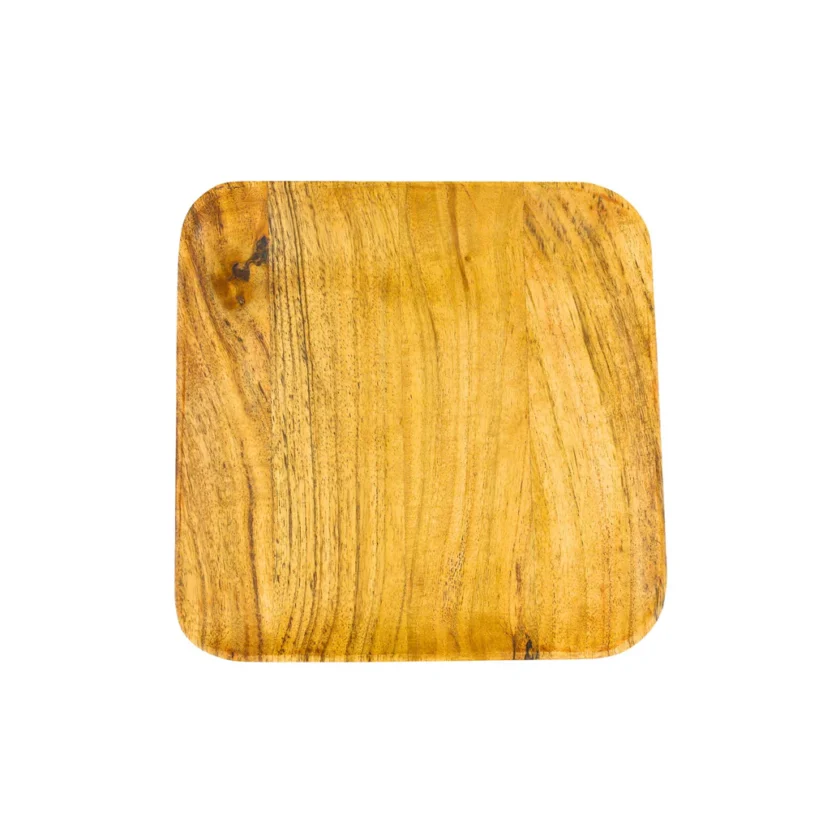 Kalpavriksh Solid Mango wood Tray - Image 3