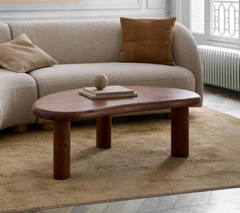 Kalpavriksh Solid Acacia Wood Coffee Table