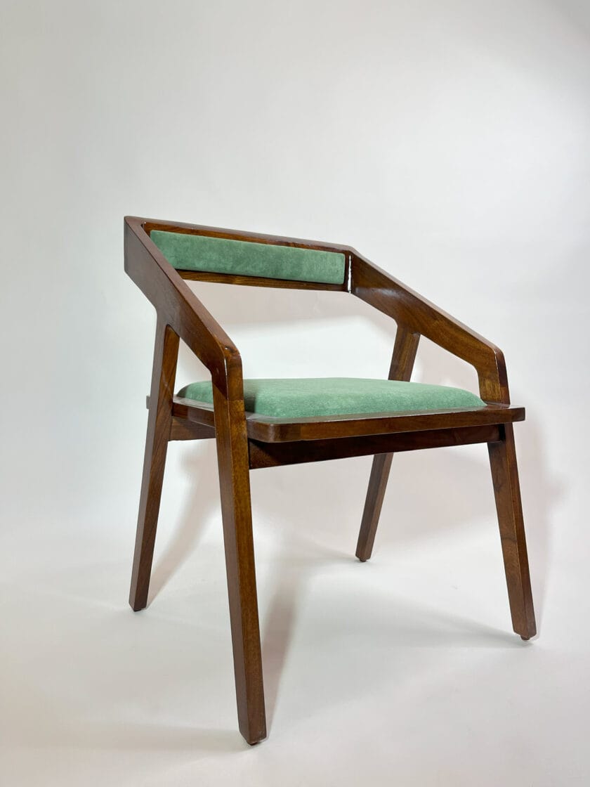 Kalpavriksh Solid Acacia Wood Chair - Image 3